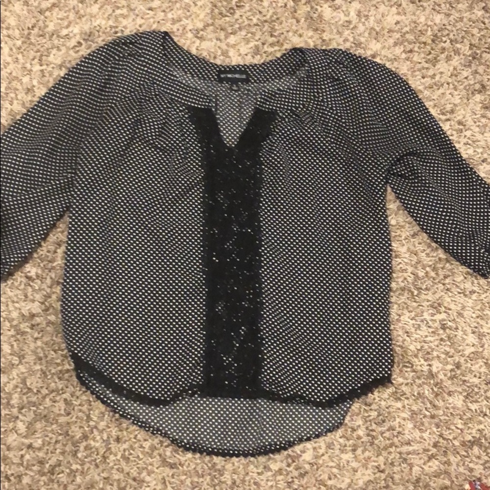Polka dot shirt